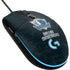 NBA Dallas Mavericks Black Primary Logo G203 Prodigy RGB Wired Gaming Mouse Skin